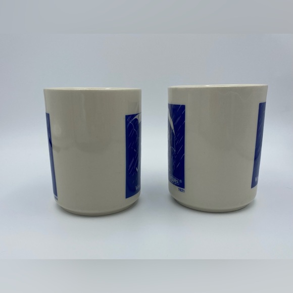 Vintage Morton Salt Girl Coffee Tea Mugs Set of 4 When It Rains It Pours Used - Picture 10 of 12